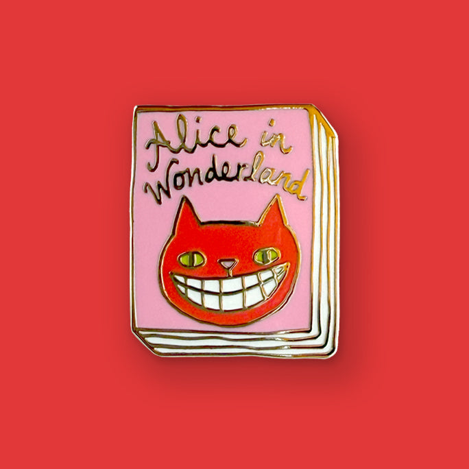 Book Pin: Alice in Wonderland