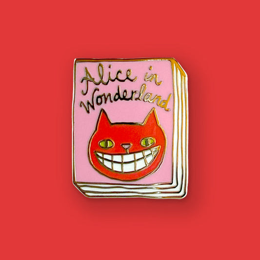 Book Pin: Alice in Wonderland