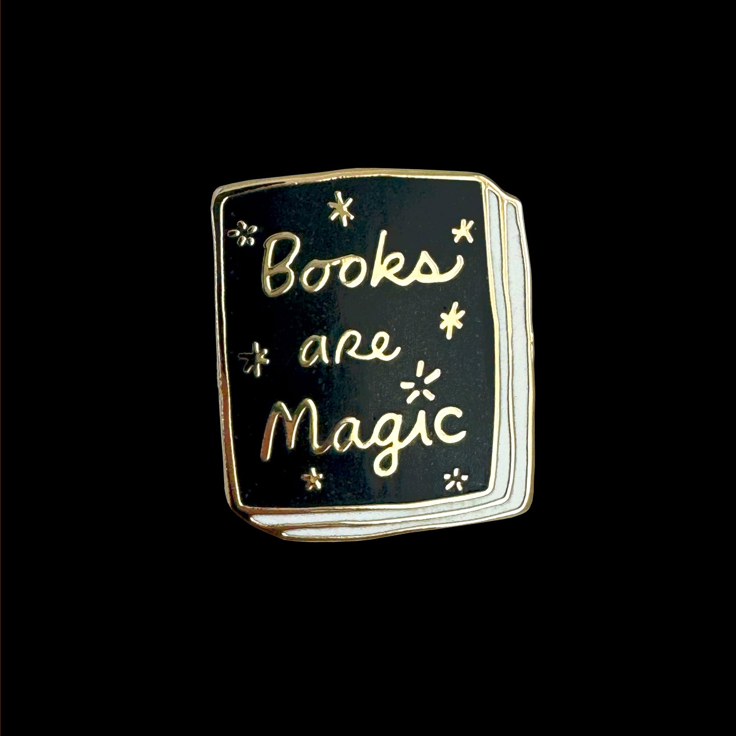 Book Pin: Books Are Magic
