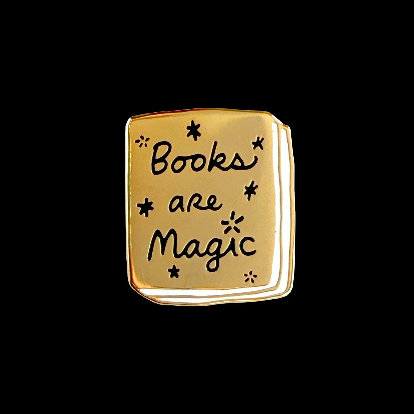 Book Pin: Books Are Magic