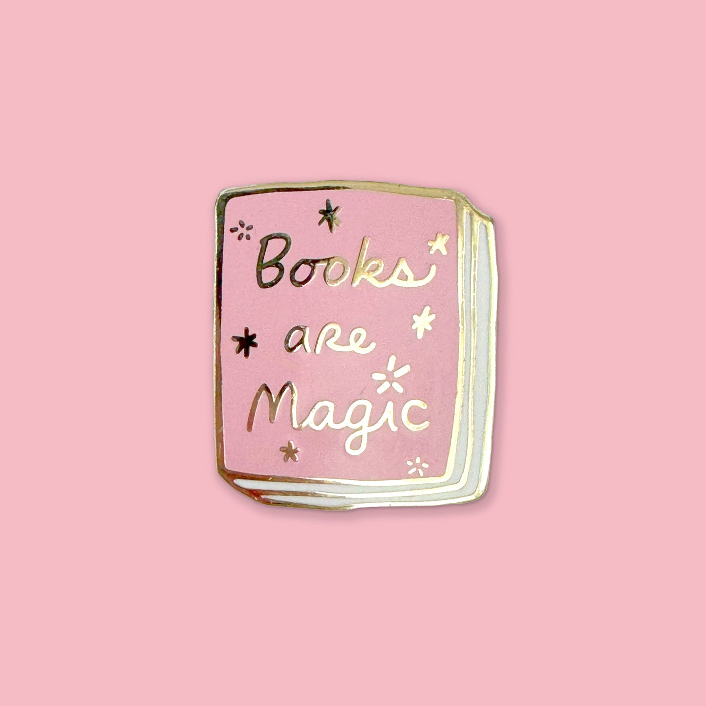 Book Pin: Books Are Magic