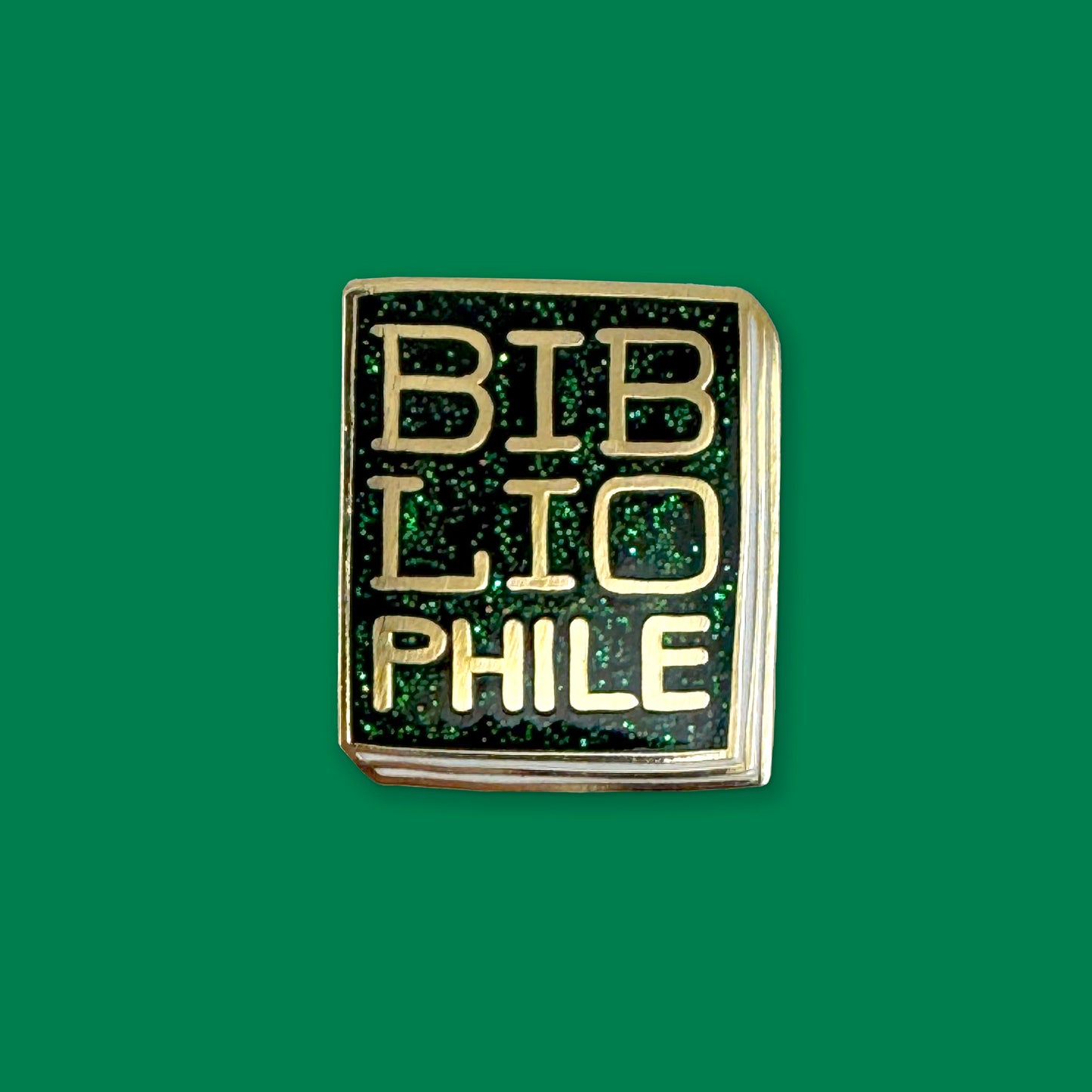 Book Pin: Bibliophile B
