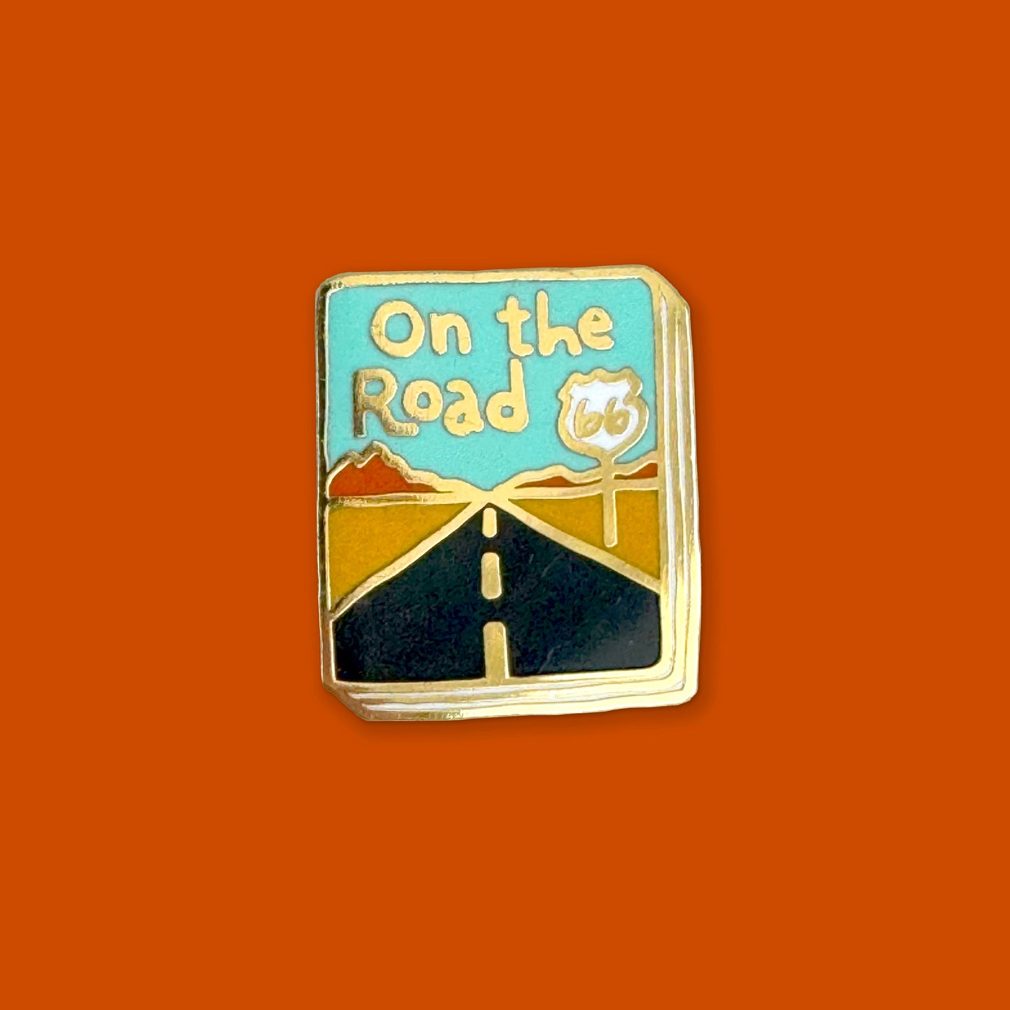Book Pin: On the Road