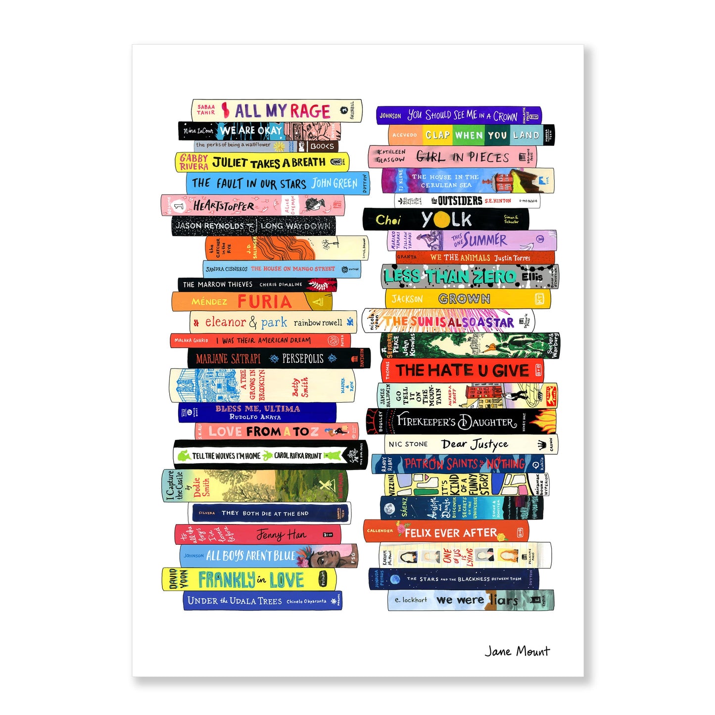 Greeting Cards - Ideal Bookshelf 1266: YA