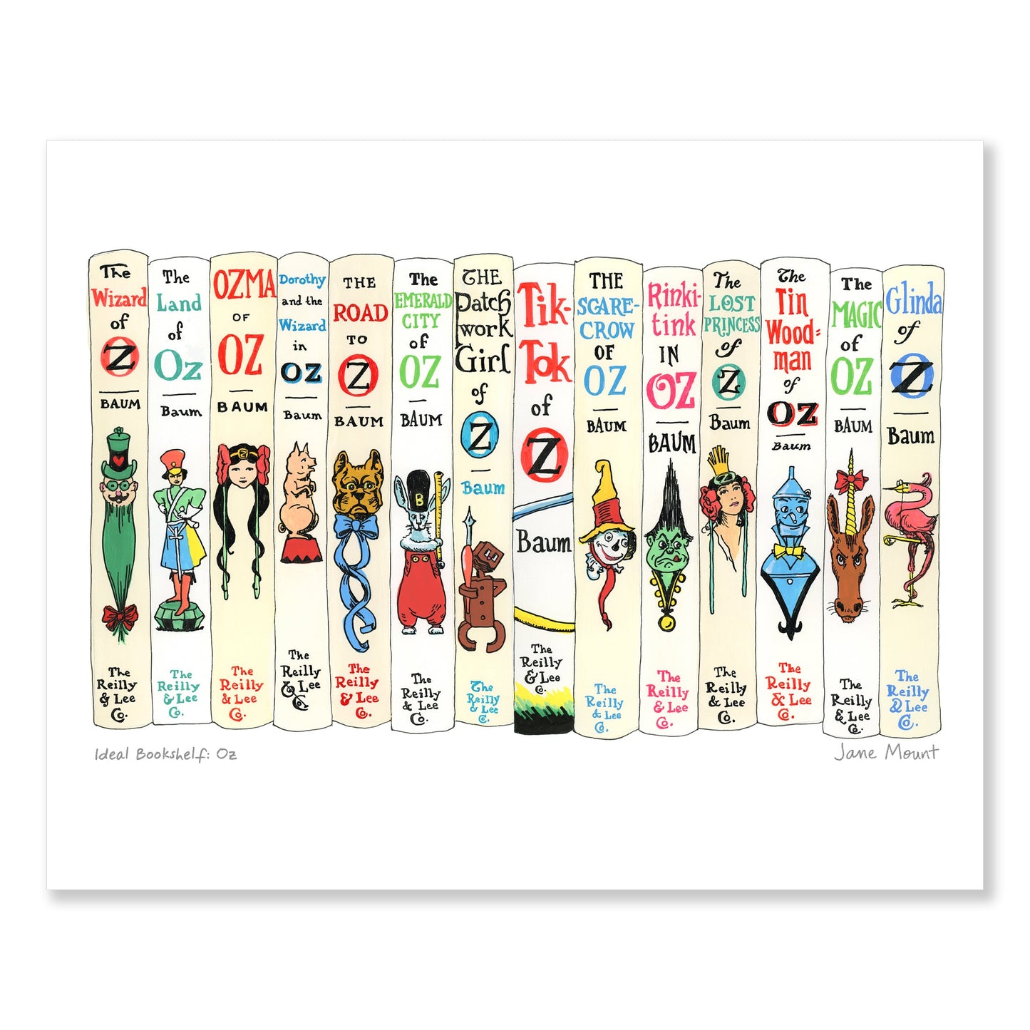 Ideal Bookshelf 728: Oz