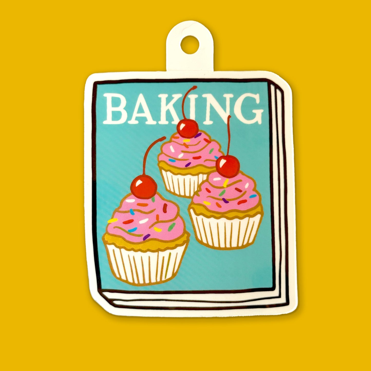 Book Sticker: Baking