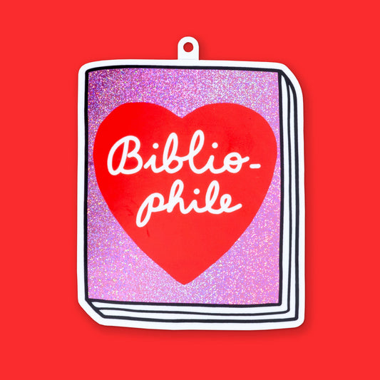 Book Sticker: Bibliophile A