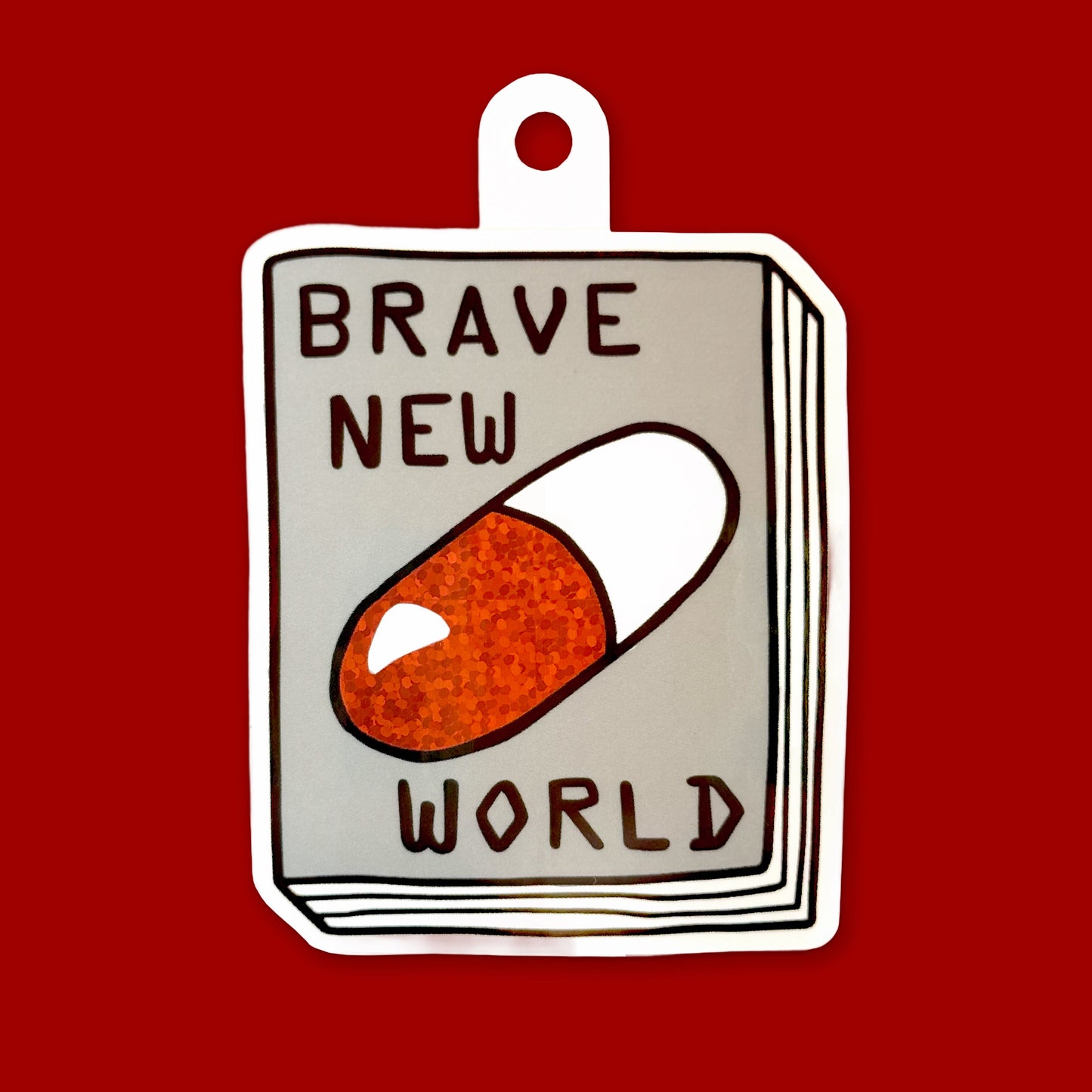 Book Sticker: Brave New World