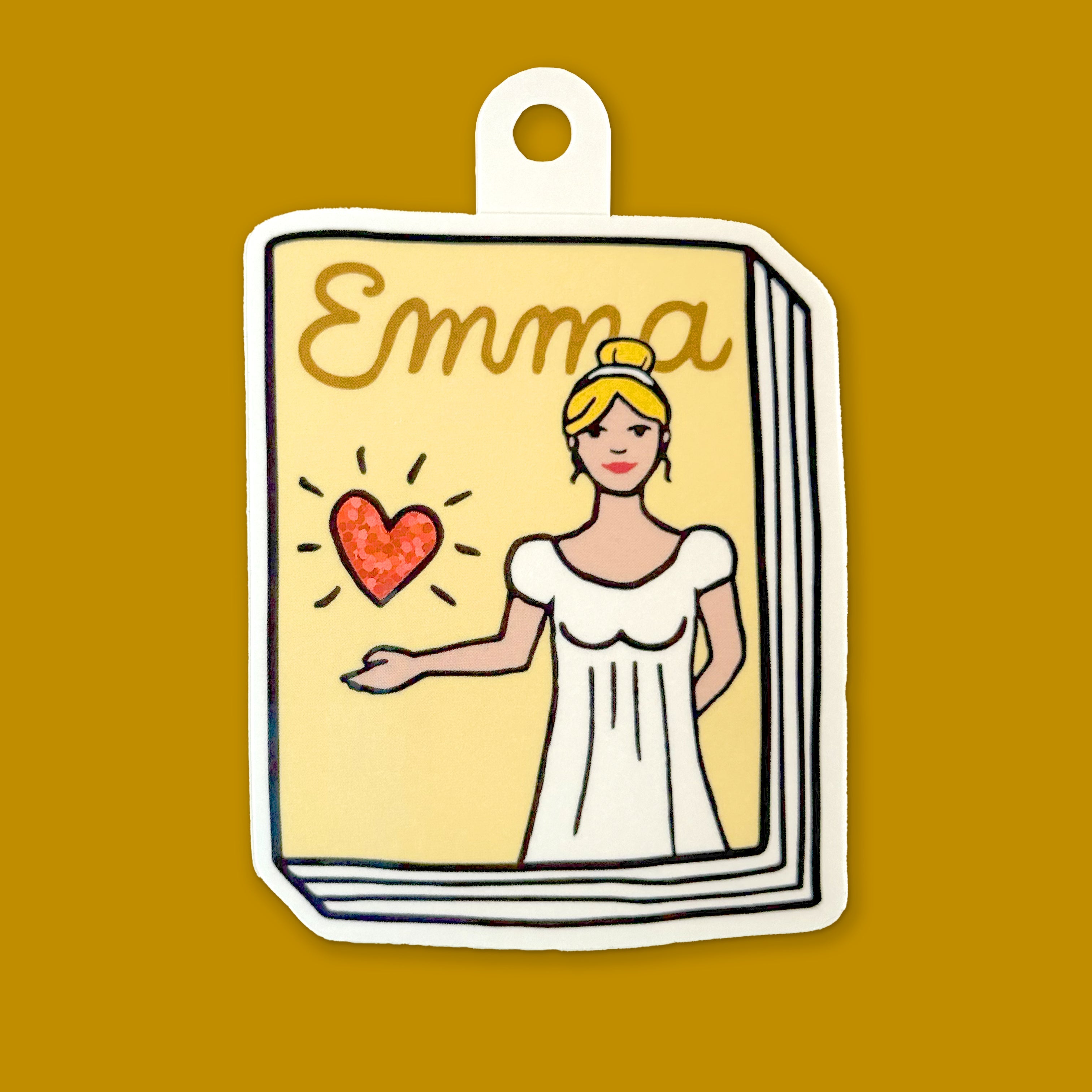Book Sticker: Emma – Ideal Bookshelf Wholesale