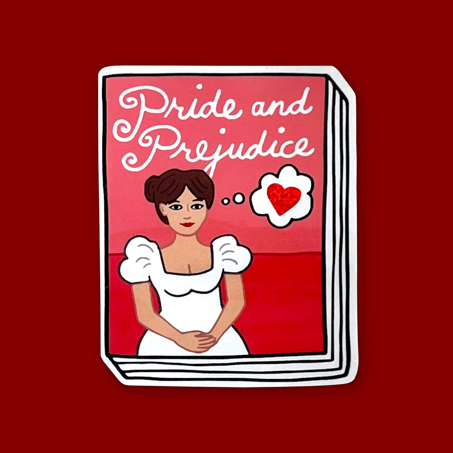 Book Sticker: Pride and Prejudice