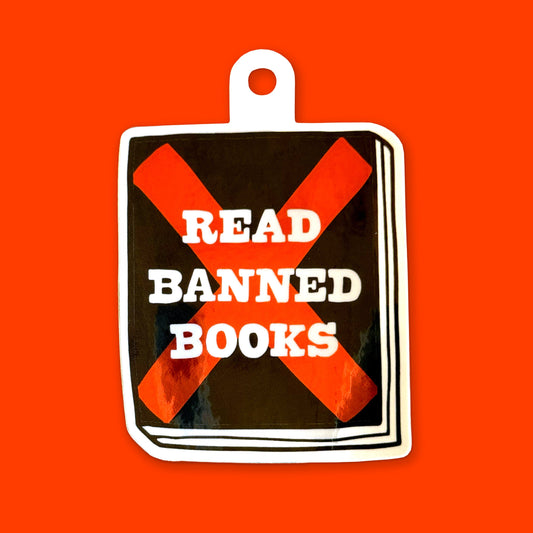 Book Sticker: Read Banned Books